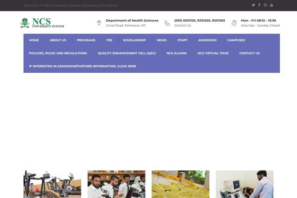 DentalCare theme site design template sample