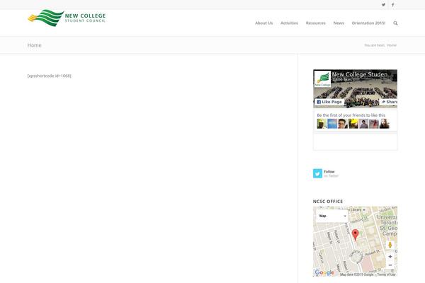 Site using AccessPress Social Icons plugin