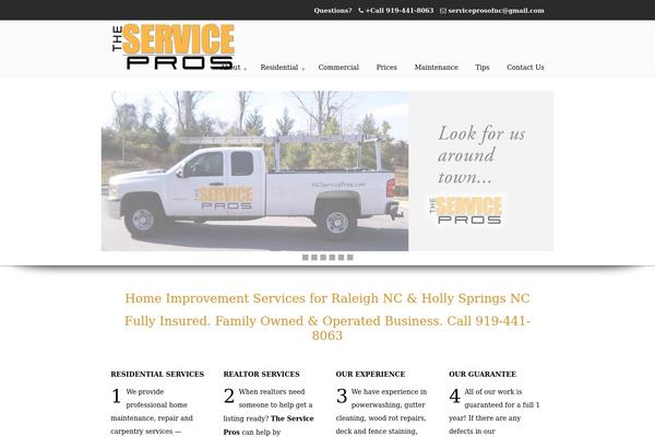 Accent theme site design template sample