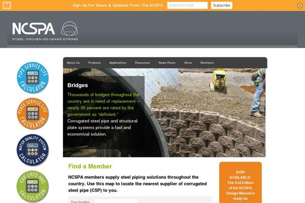 ncspa.org site used Ncspa
