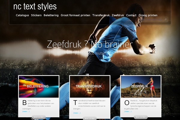 InStyle theme site design template sample