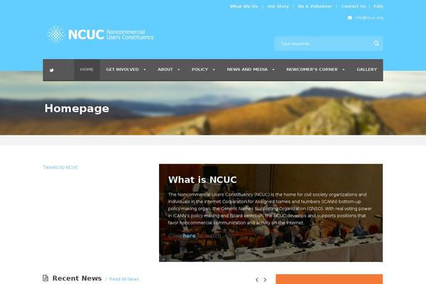 Charity Hub v1.05 theme site design template sample