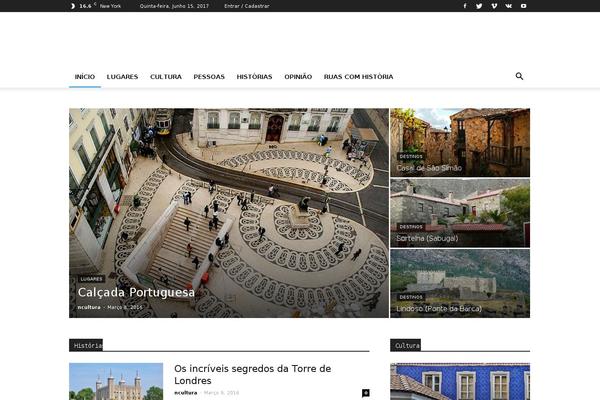 Newspaper theme site design template sample