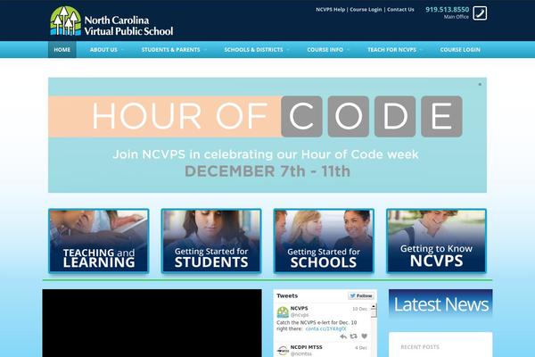 EDU theme site design template sample