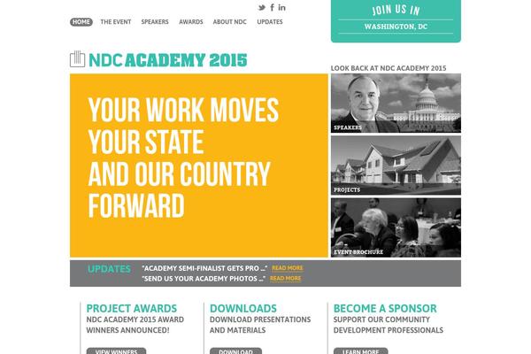 Ndc theme site design template sample