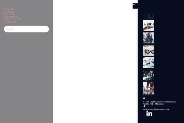 thePascal theme site design template sample