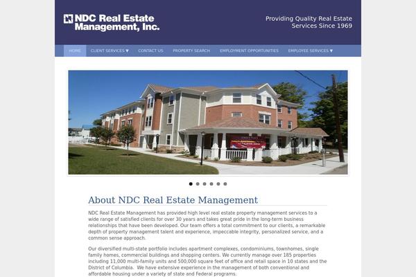 Headway theme site design template sample