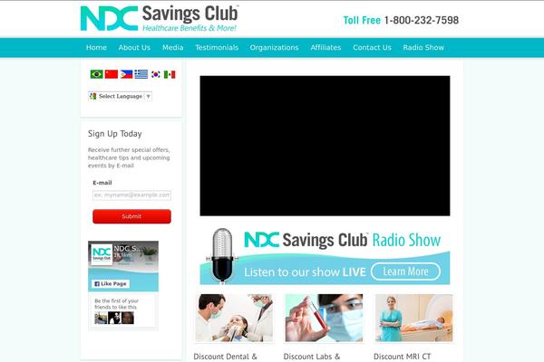 Modular theme site design template sample