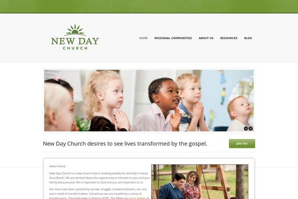 Incarnation theme site design template sample
