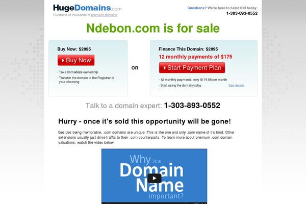 ndebon.com site used WallPin v2