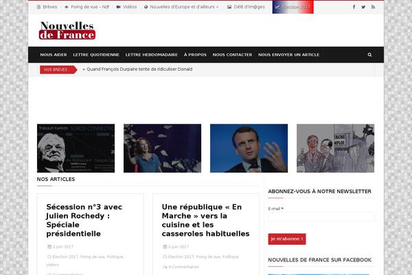 Barta theme site design template sample