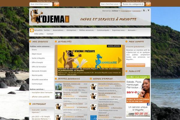 ClassiPress theme site design template sample