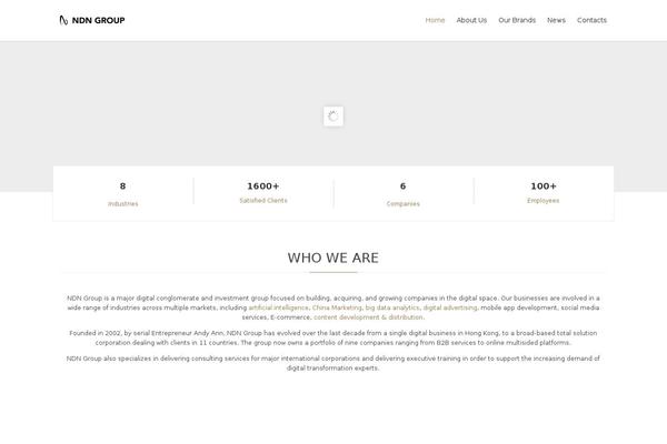 Site using Vamtam-push-menu plugin