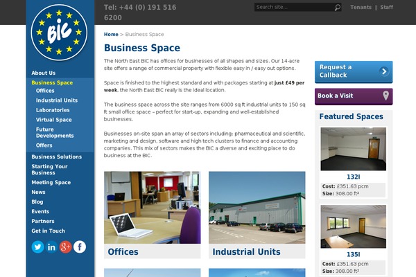 Bic theme site design template sample