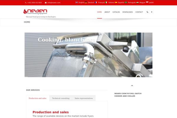 Elegantica theme site design template sample