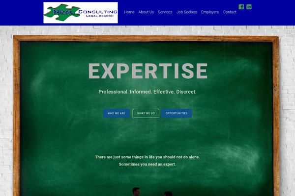 Tesseract theme site design template sample