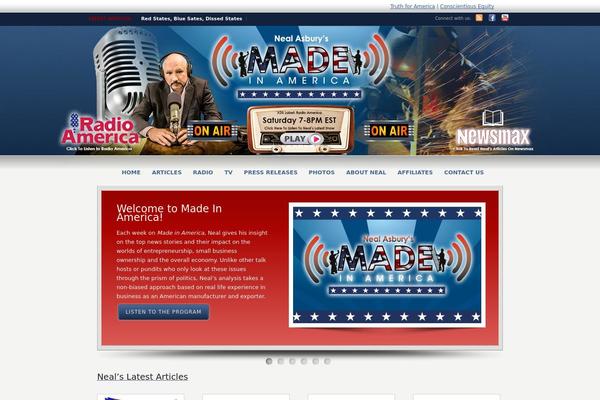 Site using WordPress News Ticker plugin
