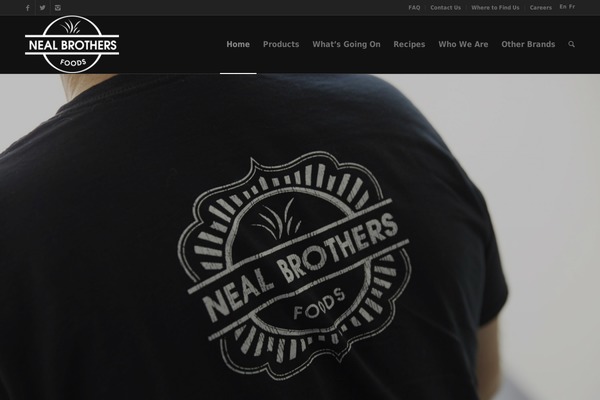 nealbrothersfoods.com site used Enfold