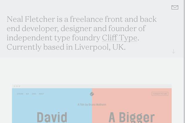 nealfletcher.co.uk site used Neal