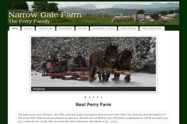 nealperryfarm.com site used Mantra