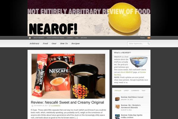 Headlines theme site design template sample