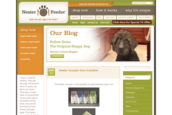 neaterfeederblog.com site used Custom_neaterfeeder