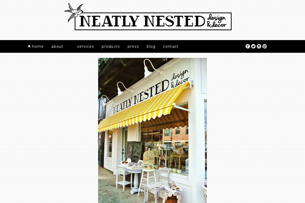 Hickory theme site design template sample