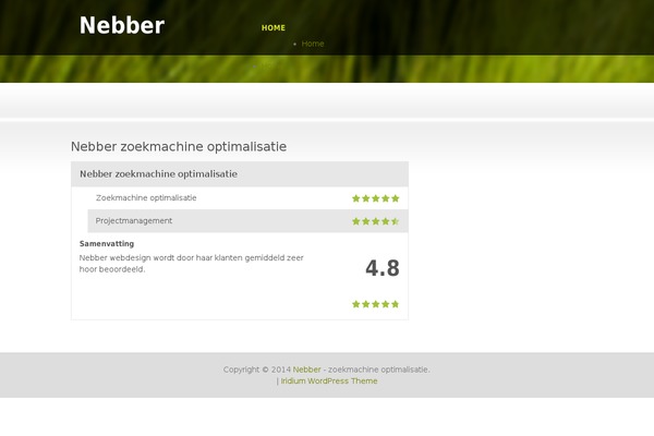 nebber.nl site used Iridium