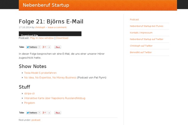 Site using Digg Digg plugin