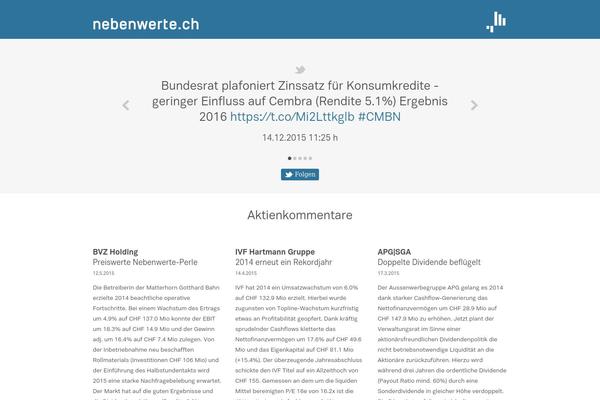nebenwerte.ch site used Bin