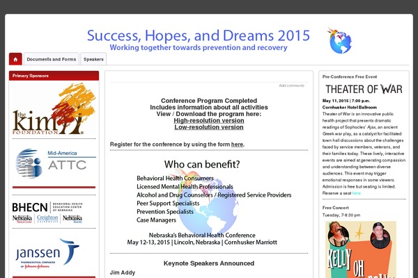 Suffusion theme site design template sample