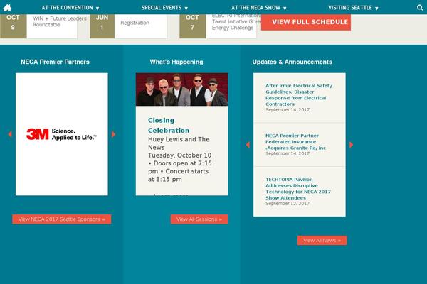 necaconvention.org site used Neca-conv-2023