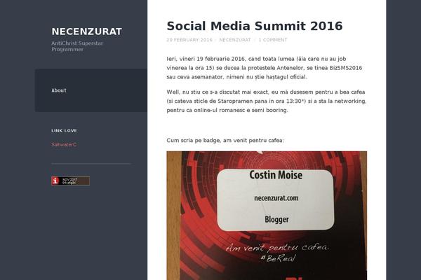 Wilson theme site design template sample