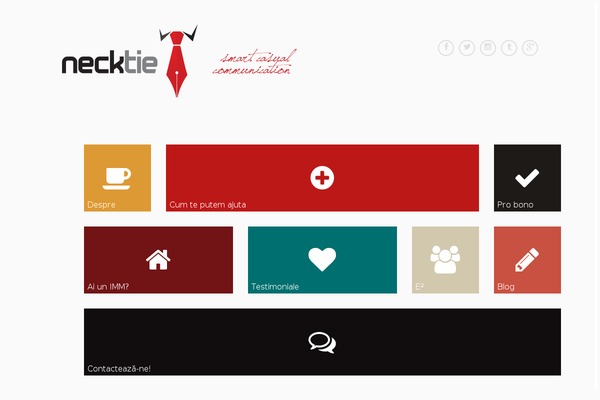 Metrika theme site design template sample