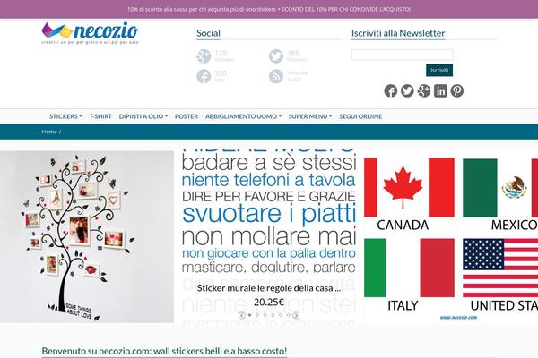 GoodStore theme site design template sample