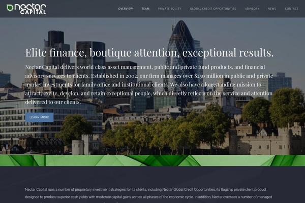 Oshine theme site design template sample