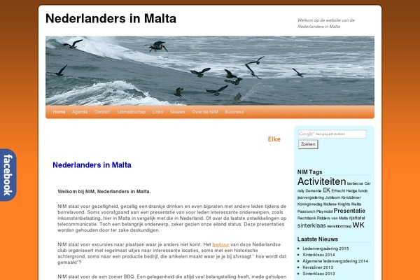 Site using Cool FB Likebox plugin