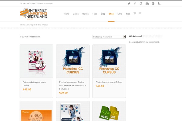 nederlandinternet.nl site used Imnl-responsive
