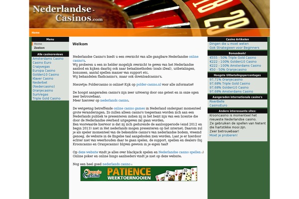 Site using Age-gate plugin