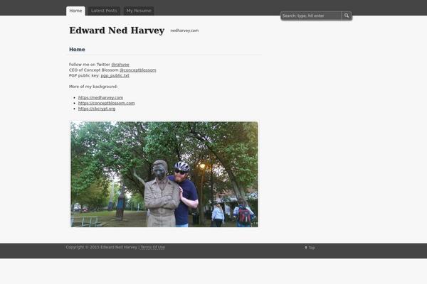 zBench theme site design template sample