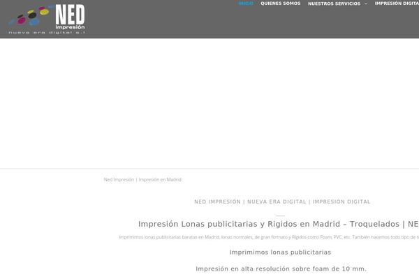 Site using Responsive Gallery plugin