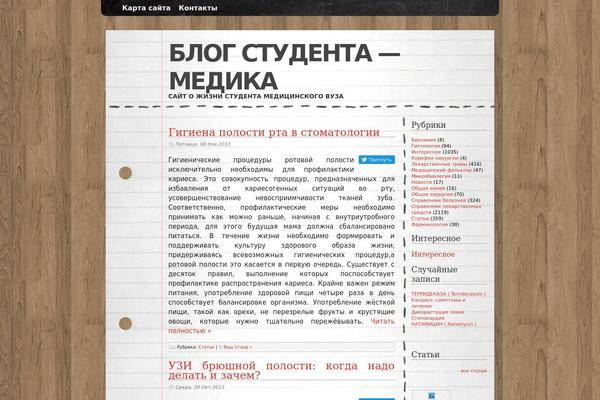 nedomedic.ru site used Desk