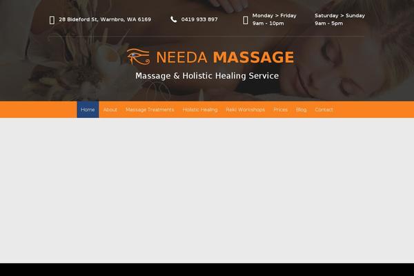 needamassage.net.au site used Needamassage