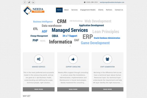 Site using Designthemes-core-features plugin