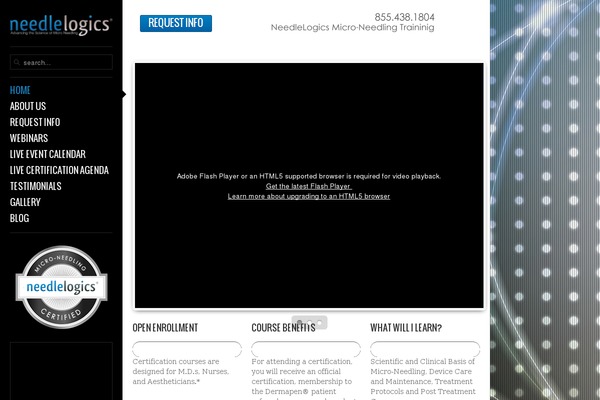 Site using Full Screen (Page) Background Image Slideshow plugin