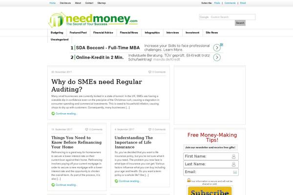 Freshnews2 theme site design template sample
