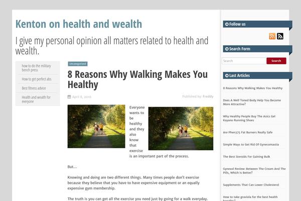 SmartAdapt theme site design template sample