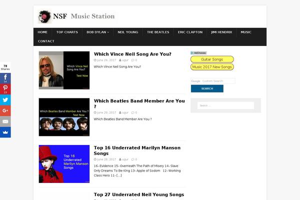 Bimber theme site design template sample
