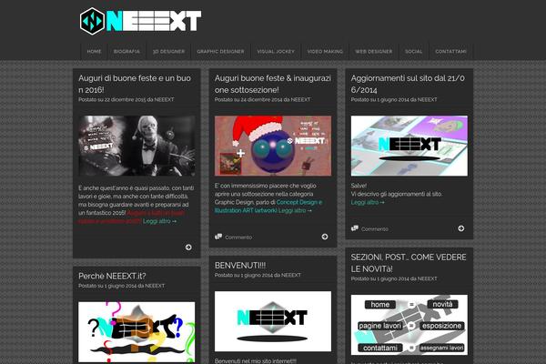 Visual theme site design template sample