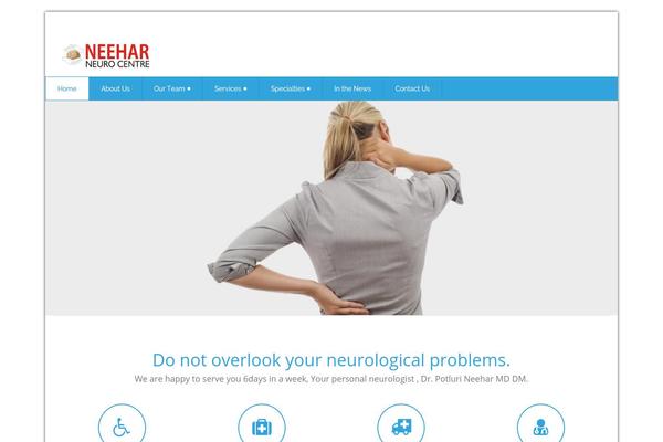 Health-center-lite theme site design template sample